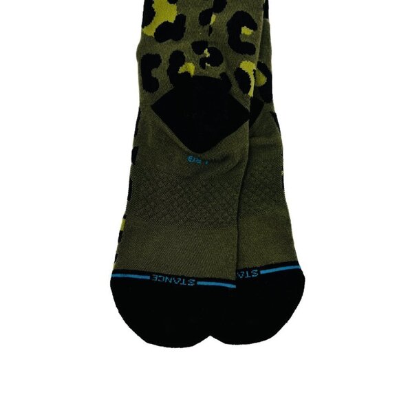 Stance Men's Leopard Stripe Crew Sock - Picture 5 of 7